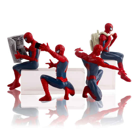 HeroBreak – Set de 4 Figuras Decorativas de Héroes